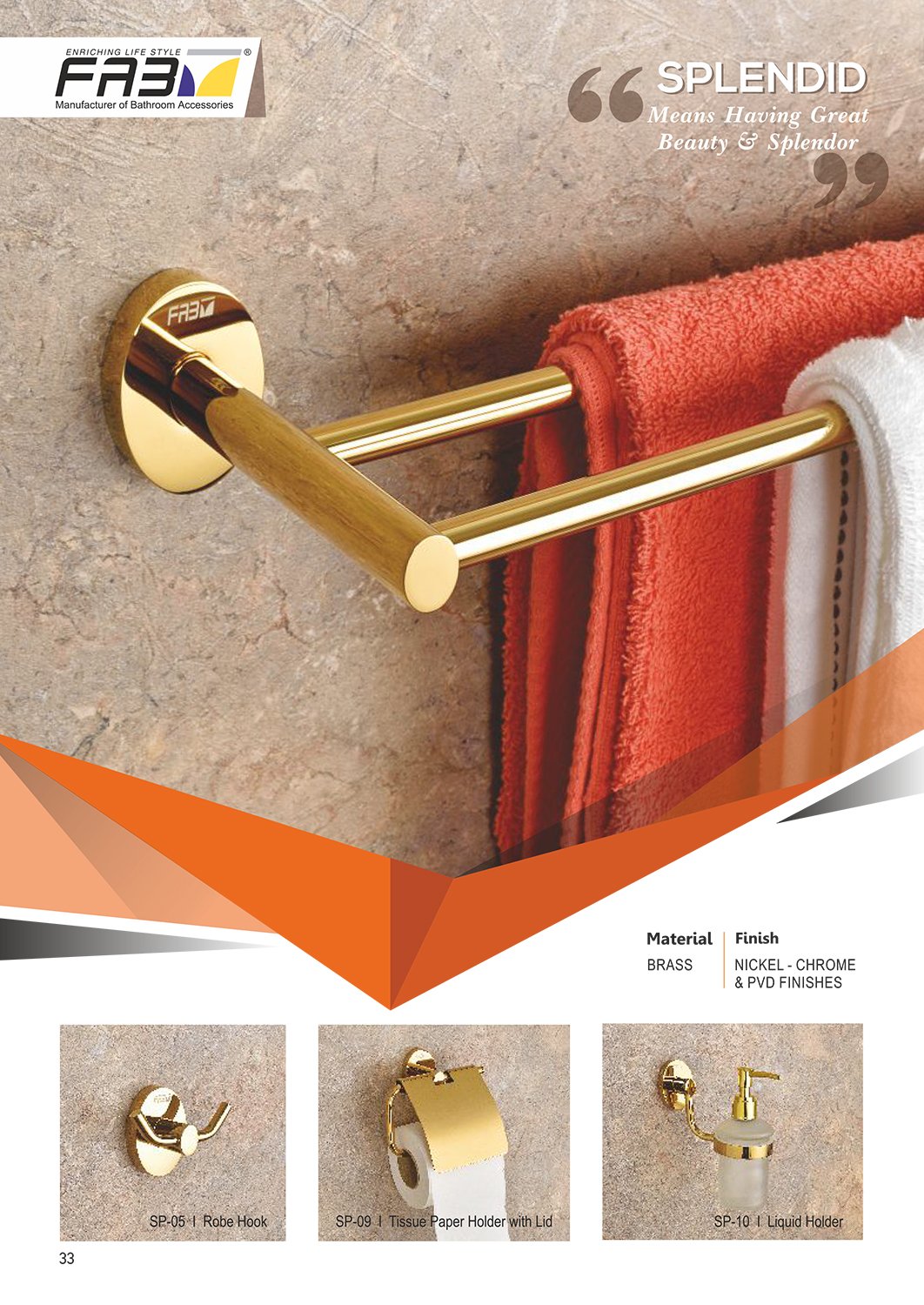 Bathroom interior accessories 
